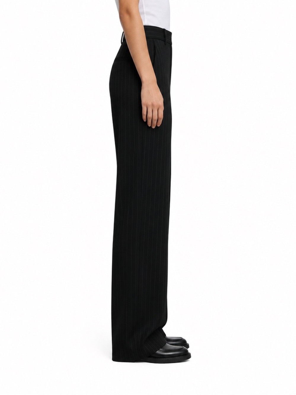 Oscar De La Renta Dress Pants Wool Straight Leg  Sz 2 Vintage Designer - Picture 11 of 11